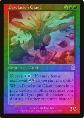FOIL Desolation Giant / Giant Devastation - APOCALYPSE - English (fine -)