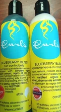 Curls Blueberry Bliss Curl Control Jelly & Reparative Leave In Conditioner 8 oz