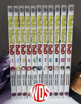 High School DxD Vol.1-11 by Ichiei Ishibumi English Version Complete DHL EXPRESS