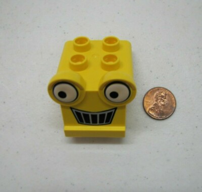Lego Duplo Bob The Builder Scoop Construction Vehicle Yellow Face Replacement