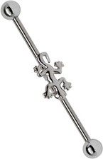 Ohr Industrial Helix Piercing Schmuck Barbell...