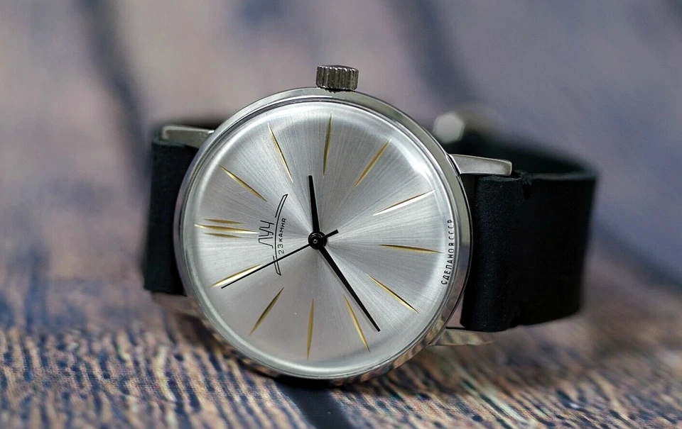 POLJOT De Luxe LUCH Men's Mechanical Watch Luxury Ultra SLIM - Image 3 of 4