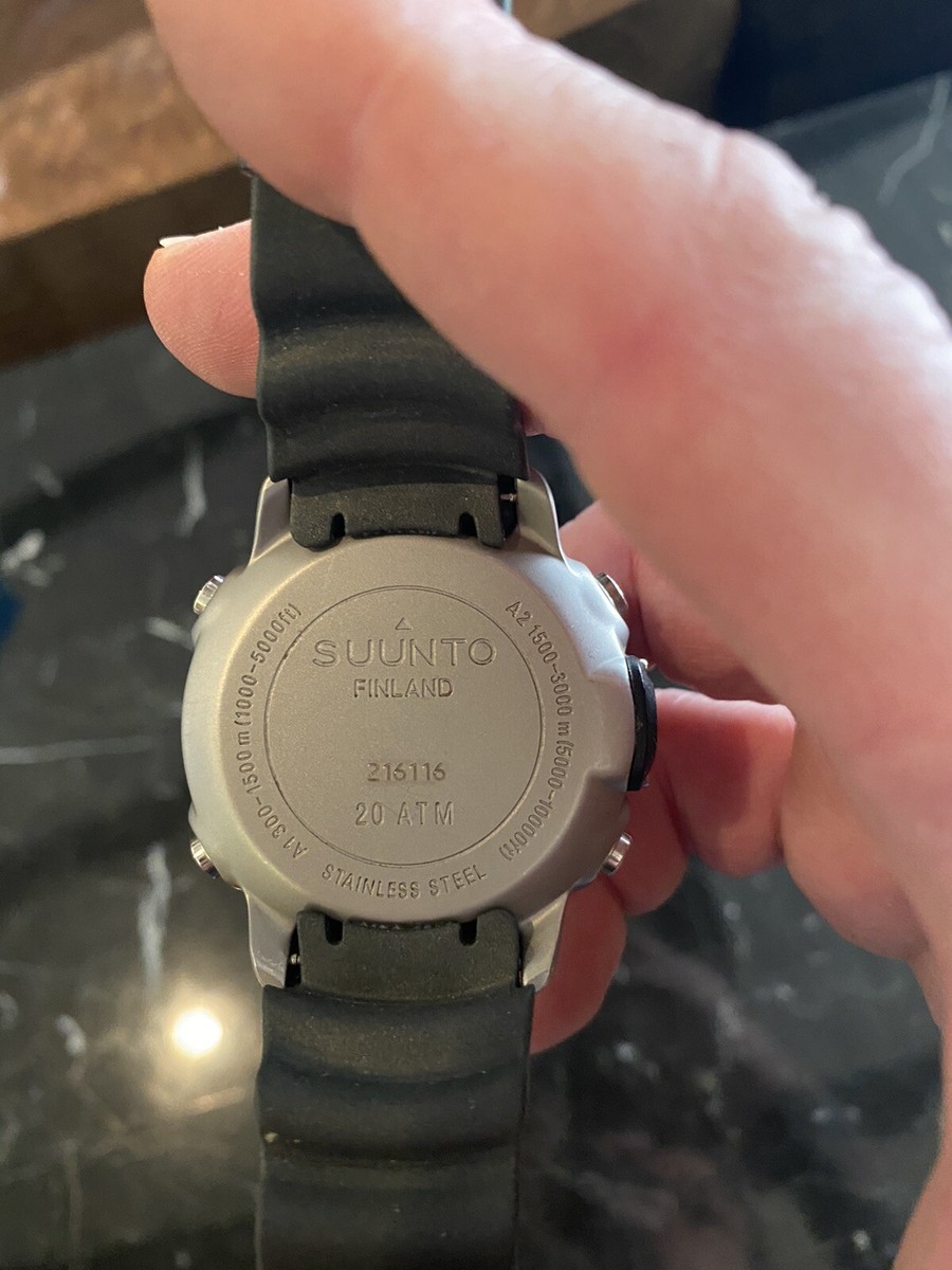 SUUNTO STINGER DIVE WRIST WATCH COMPUTER- New Factory Installed