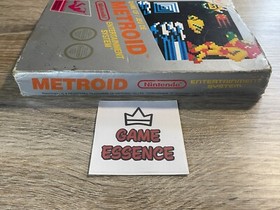 Metroid Nintendo NES Complet PAL FAH FRA