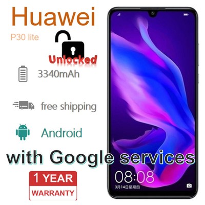 BIG SALE Unlocked Huawei P30 Lite Android 4/6+128GB 1 Year Warranty  New Sealed