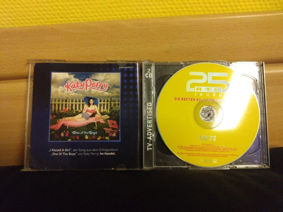 25 Jahre-RTL (2009) + 2CD + Michael Hirte, Katy Perry, Söhne Mannheims, DJ Öt... - Bild 2 von 3