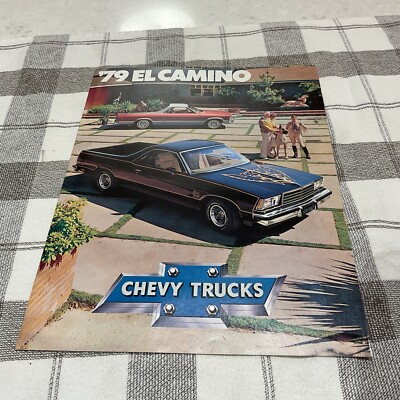 1979 Chevrolet  El Camino Sales Brochure, with  El Camino SS models 