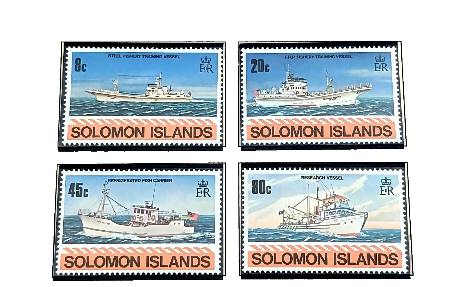 完好未铰边/全新邮票所罗门群岛邮票 (1978-现在)