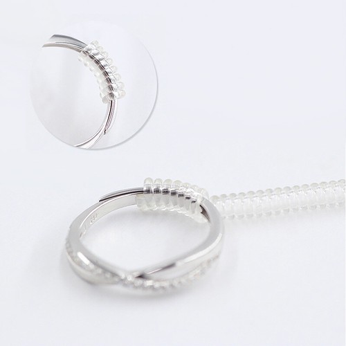 Ring Size Adjuster Reducer Spiral Invisible Snugs Guard Jewellery Resizer Acc - Picture 10 of 15