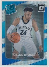DILLON BROOKS 2017-18 Panini Donruss Optic Rated Rookie Card Holo #152 Grizzlies. rookie card picture