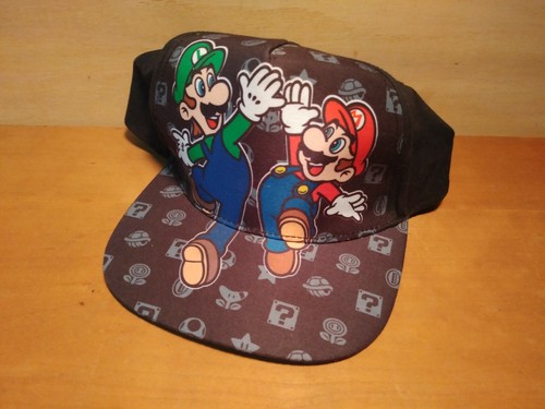 Snap-Back Black Hat Nintendo | eBay