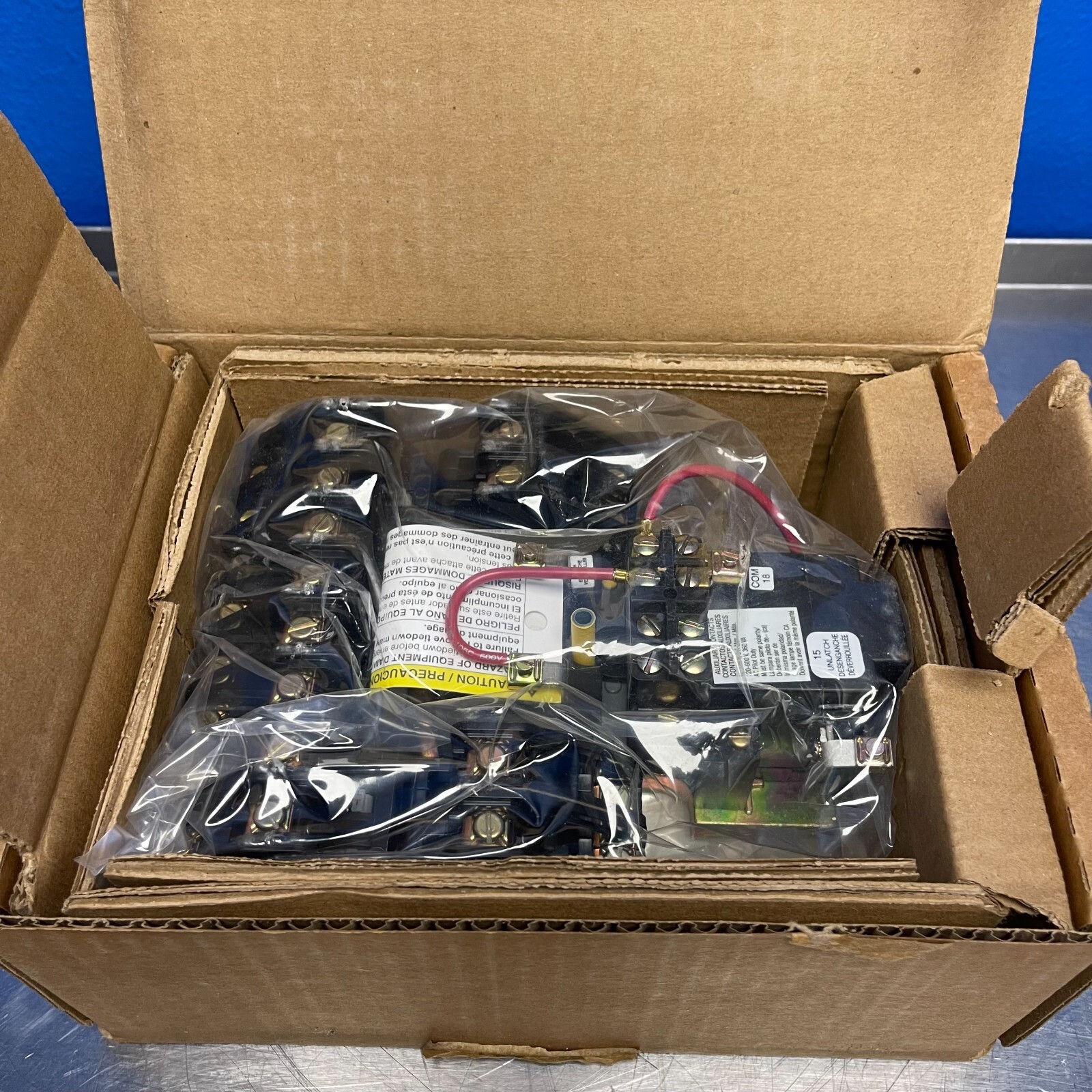 Schneider Electric 8903; LX01200 D Lighting Contactor Panel Mount 2 - 12 Poles