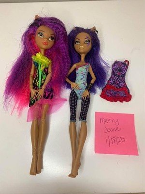 Wolf Electrified & Fierce Rockers Clawdeen Monster High Dolls & other MH clothes