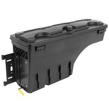 Truck Bed Storage Box Password Lockable Lid Swing Driver Side