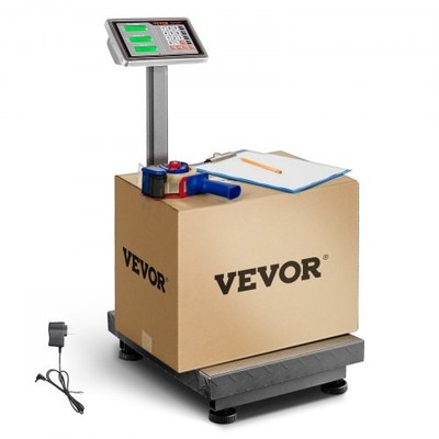 Computing Digital Platform Scale, 660 lbs Load, 0.1 lbs Accuracy Computing Floor