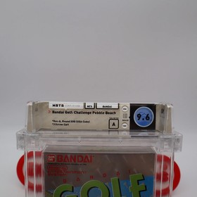 NES Nintendo BANDAI GOLF: CHALLENGE PEBBLE BEACH - WATA GRADED 9.6 A NEW Sealed!