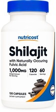 Nutricost Shilajsit Capsules (1,000 mg Per 12...