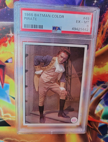1966 Topps Batman Bat Laffs #49 Pirate — PSA 6