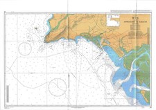 58 Admiralty Chart Pakistan Approaches To Karachi Map Maritime Marine Paper Wall
