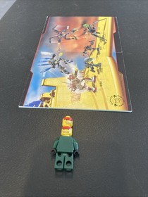 Ryo Dark Green 7721 8100 8108 3886 Exo-Force LEGO Minifigure Parts Manual Lot 2