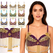 Women's Sequin Beaded Bustier