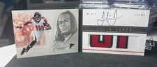 Julio Jones Auto Rookie Patch booklet Autograph RC Panini Playbook /49
