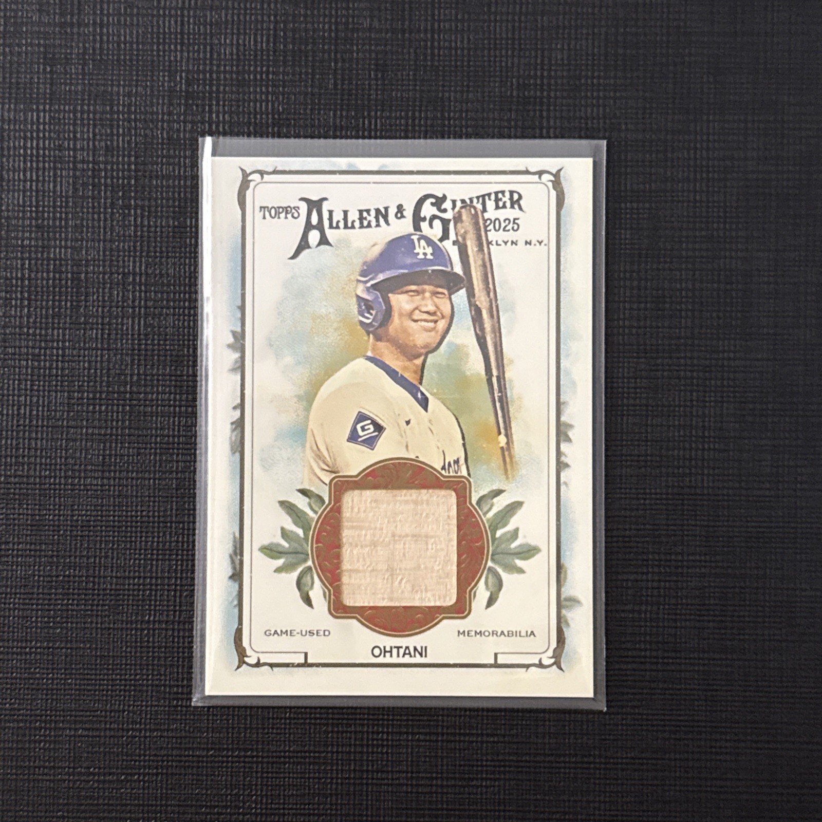 Shohei Ohtani #AGR-SO Baseball Cards 2025 Topps Allen and Ginter Relic trading card — raw and PSA graded price guide