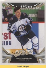2022-23 Upper Deck MVP Rookies Gold Ice Battles Declan Chisholm #236 READ kr0