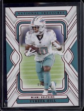 2024 National Treasures Tyreek Hill Red Parallel Base #62 SSP /10
