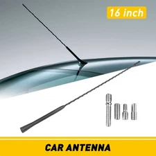 16" Antenna Aerial AM FM Radio Car Replacement Auto Roof Mast Whip Antenna Aeria