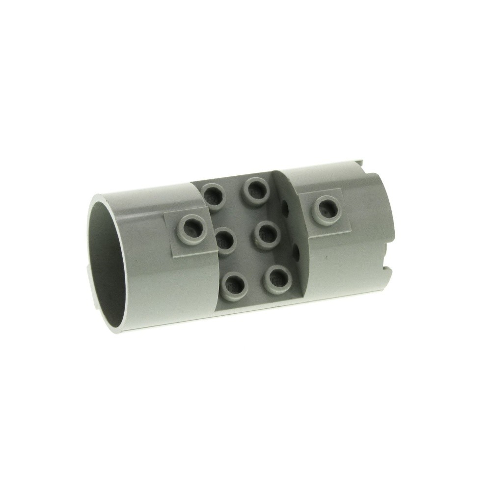 1X Lego Cylinder 3X6X2 Light Gray Turbine Engine Nozzle Star Wars 30360