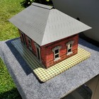 1906-1909 Ives #113 Tin Train Station, Large and Rare Ives — photo 2