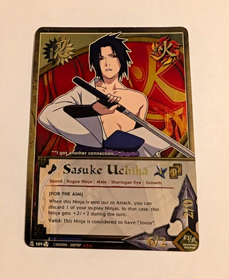 Naruto Sasuke In Individual Collectible Card Game Cards for sale