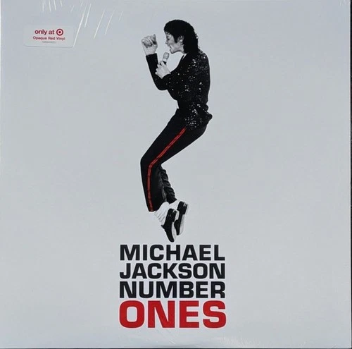 Michael Jackson - Number Ones - 2 LP Opaque Red Vinyl Target New Sealed Beat It