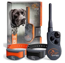 SportDOG Brand SportHunter 825X Remote Trainer Two Collars