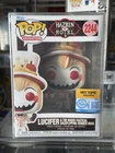 Funko Pop Animation Hazbin Hotel Lucifer 2244 Hot Topic Exclusive Soft Protector