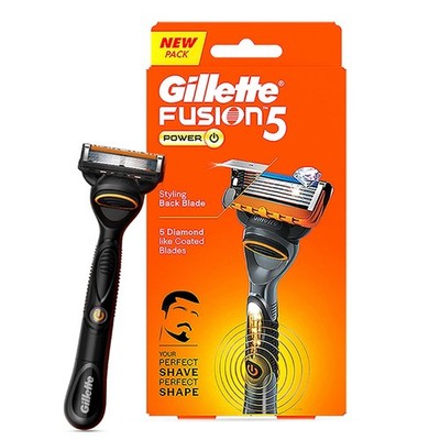 Gillette Men's Fusion 5 Power Razor, 1 Duracell Battery, 1