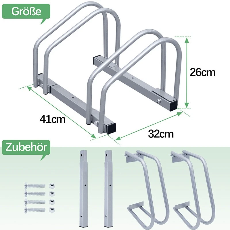 Fahrradständer Radständer Hinterradständer Aufstellständer Fahrräder