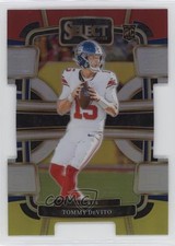 2023 Panini Select Concourse Red & Yellow Prizm Die-Cut Tommy DeVito #73 0xb8
