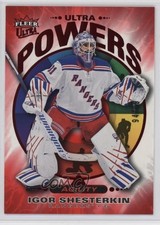 2025-26 Upper Deck Fleer Ultra Ultra Power Red /99 Igor Shesterkin #UP24of25
