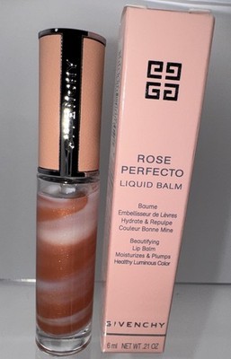 NWB Givenchy Liquid Balm,SPICY MAPLE,Rose Perfecto-Full Size,Luscious&Hydrating