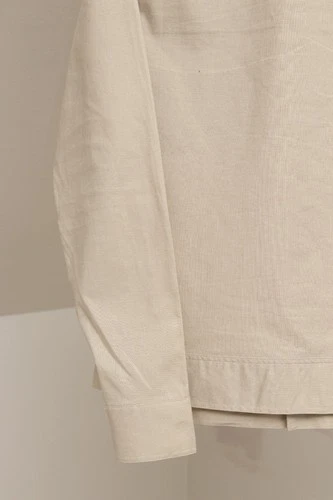 Reiss Kimchi Men's Beige Linen & Cotton Twin Pocket Jacket Size M image 10