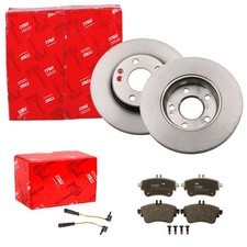 TRW BREMSSCHEIBEN + BEL&Auml;GE VORNE passend f&uuml;r MERCEDES A/B-KLASSE W176 W246