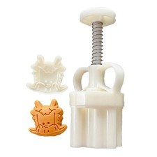 Convenient Dragon Head Shape Pastry Stamp for Traditional Festivities