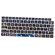 Silicone Keyboard Cover Skin for Dell Latitude 3440 3450 5430 5431 Space Man