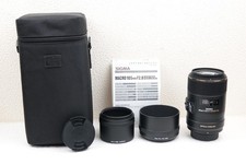 SIGMA 105mm f2.8 EX DG MACRO OS HSM LENS - NIKON F FIT - VERY GOOD CONDITION