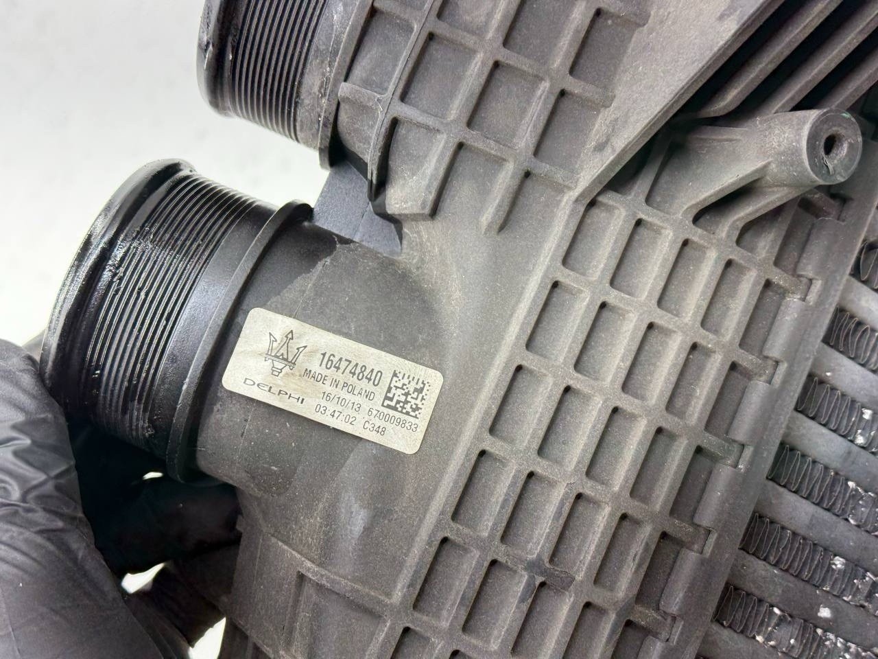 2014-2020 MASERATI GHIBLI 3.0L ENGINE RIGHT SIDE INTERCOOLER INTER COOLER 