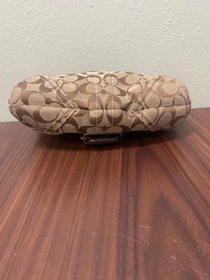 Coach Vintage Y2K Soho Purse Shoulder Bag Signature Brown Canvas