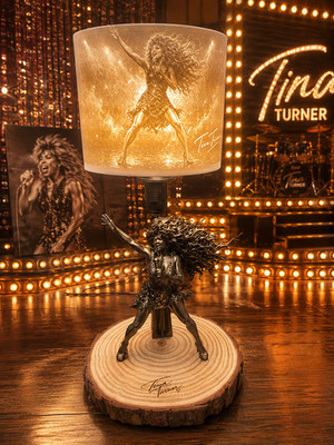   Einzigartige Tina-Turner Design-Lampe   handgefertigtes Unikat
