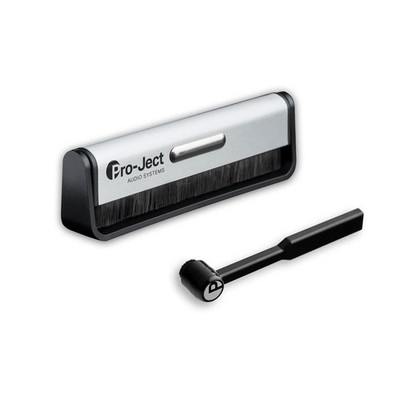 Pro-Ject Turntable Cleaning Set Basic - Record Brush & Stylus Brush - NEW